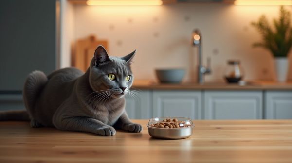 Étonnez votre chat avec un distributeur de croquettes automatique